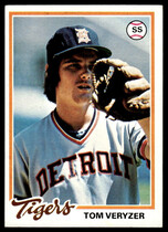 1978 Topps Base Set #633 Tom Veryzer