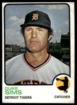 1973 Topps Base Set #304 Duke Sims