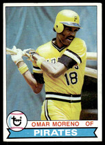 1979 Topps Base Set #607 Omar Moreno