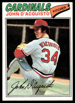 1977 Topps Base Set #19 John D'Acquisto