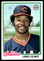 1978 Topps Base Set #61 Larvell Blanks