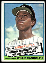 1976 Topps Traded #592T Willie Randolph