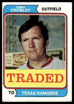 1974 Topps Traded #648 Terry Crowley