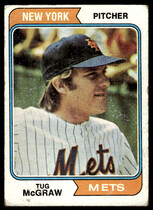 1974 Topps Base Set #265 Tug McGraw