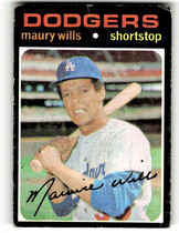 1971 Topps Base Set #385 Maury Wills