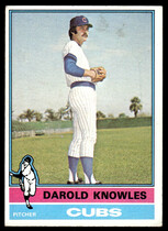 1976 Topps Base Set #617 Darold Knowles