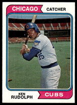 1974 Topps Base Set #584 Ken Rudolph