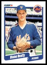 1990 Fleer Base Set #197 Blaine Beatty