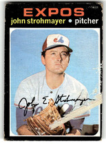 1971 Topps Base Set #232 John Strohmayer