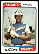 1974 Topps Base Set #272 Paul Casanova