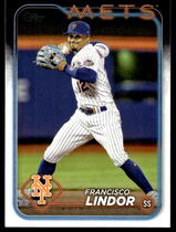 2024 Topps Base Set Series 2 #650 Francisco Lindor