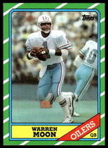 1986 Topps Base Set #350 Warren Moon