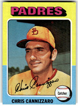 1975 Topps Base Set #355 Chris Cannizzaro