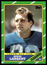 1986 Topps Base Set #203 Steve Largent