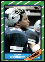 1986 Topps Base Set #126 Tony Dorsett