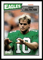 1987 Topps Base Set #300 John Teltschik