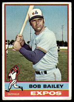 1976 Topps Base Set #338 Bob Bailey