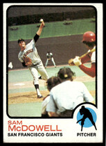 1973 Topps Base Set #511 Sam McDowell