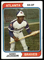 1974 Topps Base Set #591 Sonny Jackson