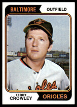 1974 Topps Base Set #648 Terry Crowley