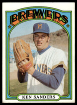 1972 Topps Base Set #391 Ken Sanders