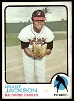 1973 Topps Base Set #396 Grant Jackson