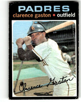 1971 Topps Base Set #25 Clarence Gaston