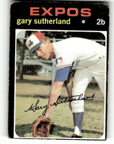 1971 Topps Base Set #434 Gary Sutherland