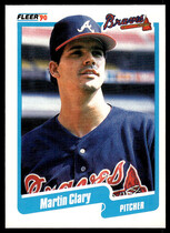 1990 Fleer Base Set #578 Marty Clary