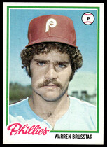 1978 Topps Base Set #297 Warren Brusstar