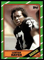 1986 Topps Base Set #74 Lester Hayes