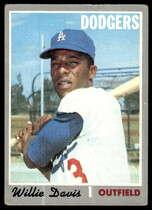 1970 Topps Base Set #390 Willie Davis