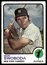 1973 Topps Base Set #314 Ron Swoboda