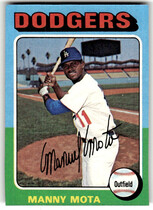 1975 Topps Base Set #414 Manny Mota