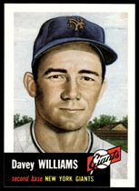 1991 Topps Archives 1953 #120 Davey Williams