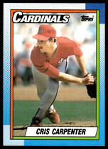 1990 Topps Base Set #443 Cris Carpenter