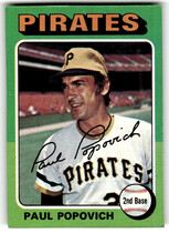 1975 Topps Base Set #359 Paul Popovich