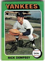 1975 Topps Base Set #451 Rick Dempsey