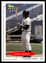 1991 Classic Classic/Best #270 Jalal Leach