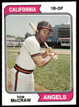 1974 Topps Base Set #449 Tom McCraw