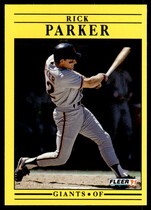 1991 Fleer Base Set #269 Rick Parker