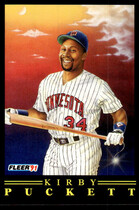 1991 Fleer Pro-Visions #1 Kirby Puckett