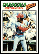 1977 Topps Base Set #136 Jerry Mumphrey