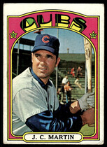 1972 Topps Base Set #639 J.C. Martin