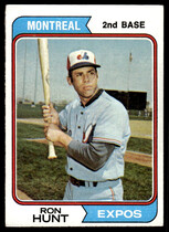 1974 Topps Base Set #275 Ron Hunt