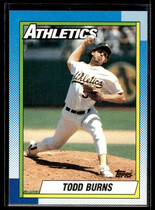 1990 Topps Base Set #369 Todd Burns