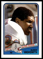 1988 Topps Base Set #105 Alonzo Highsmith