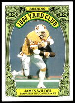 1986 Topps 1000 Yard Club #7 James Wilder