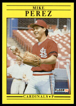 1991 Fleer Base Set #643 Mike Perez