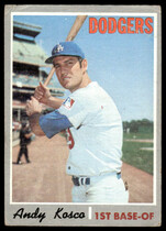 1970 Topps Base Set #535 Andy Kosco